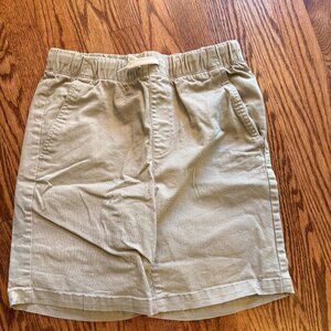 Boys Old Navy Khaki Elastic Shorts Size XL